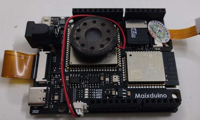 Playing with Maixduino: recording and playing audio using Micropython